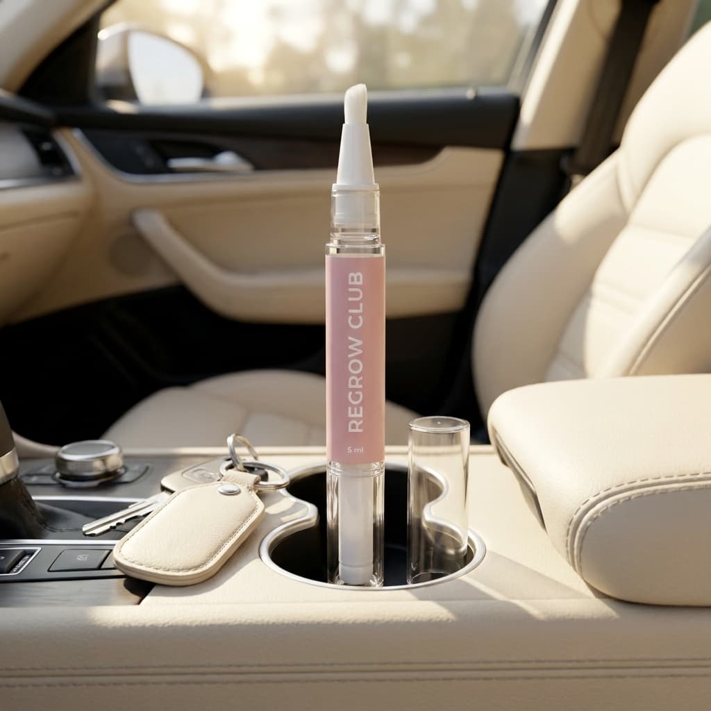Regrow Club pen in the car